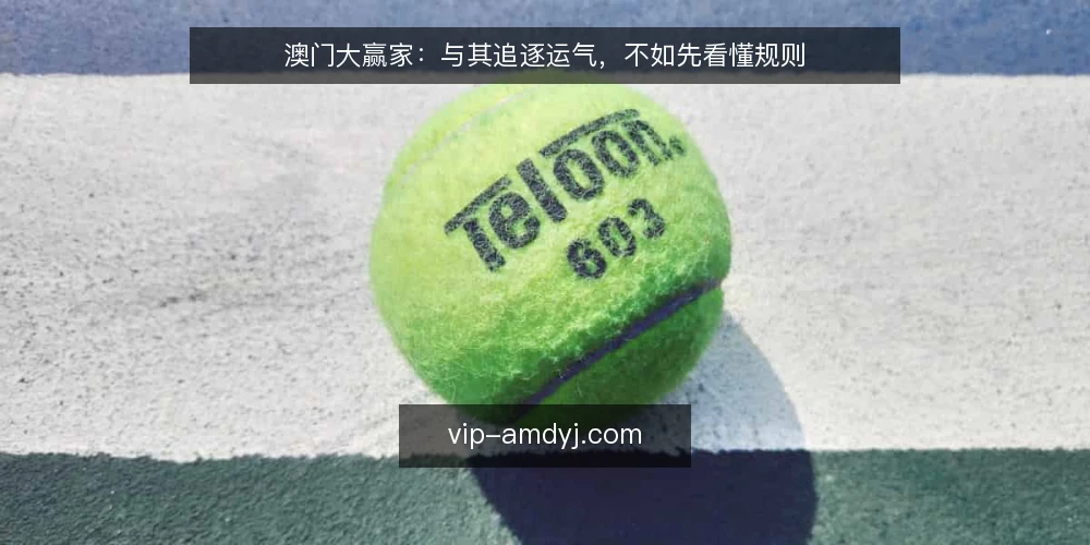 澳门大赢家：与其追逐运气，不如先看懂规则 — 信号：哪些动态值得关注 配图
